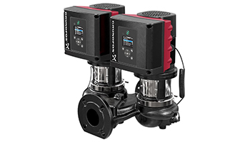 Grundfos TPE3 D Twin Head In-Line 240v