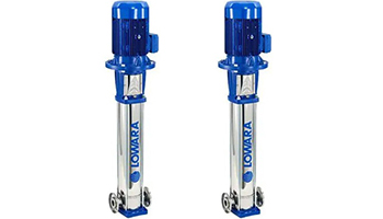Lowara E-SV N AISI 316 SS Vertical Multi-Stage Pumps 415v