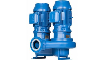 Lowara e-LNT Twin Stage In-line Pumps 4 Pole