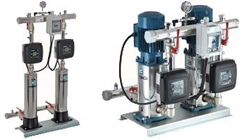 Easymat 2MX Variable Speed Twin Booster Sets