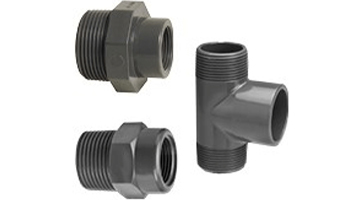 PVC Threaded Adaptor Fittings