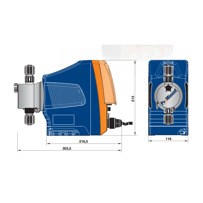 Buy ProMinent Gamma X Solenoid Pump 14.5l/hr Online Pump Supplies UK