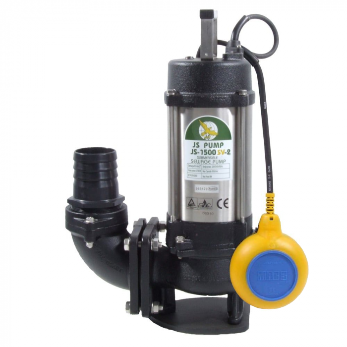 Buy JS 1500 SV AUTO 3" Sewage & Waste Water Pump With Float Switch 240v Online Pump Supplies UK