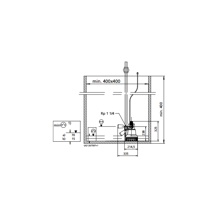 Buy KSB AMADrainer N 301 SE/NE Submersible Dirty Water Pump 240V