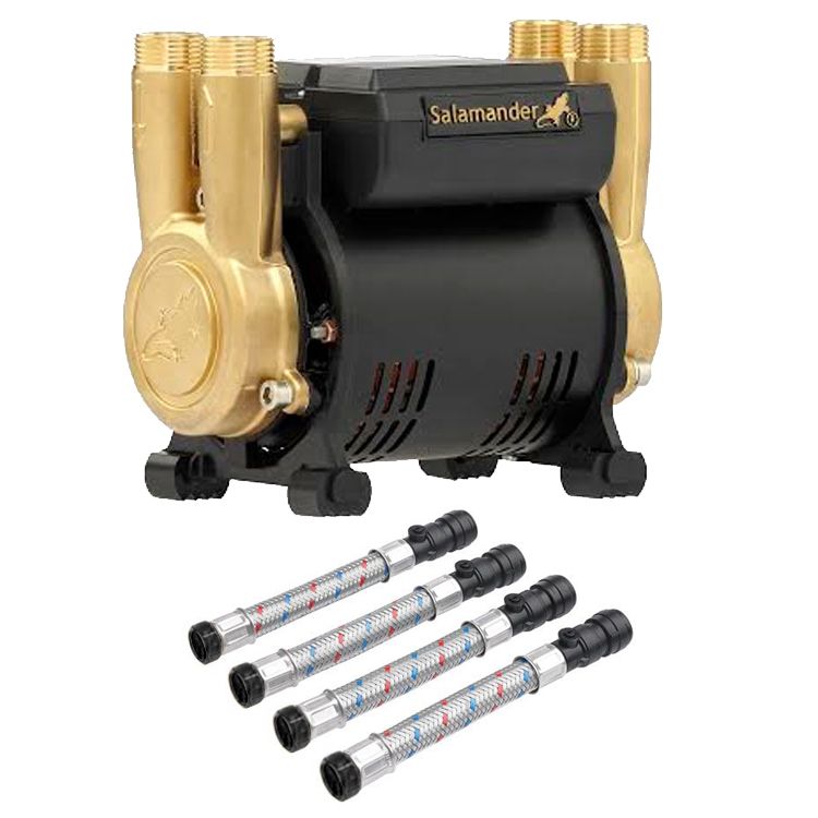 Buy Salamander CT Force 20PT 2.0 Bar Brass Twin Positive Head Shower