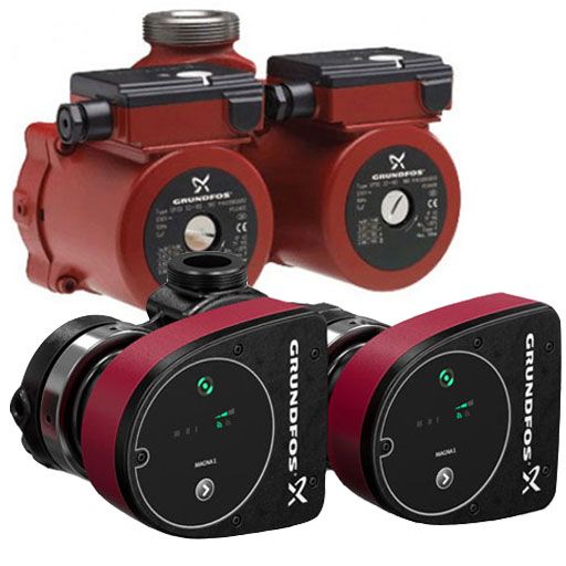 Buy Grundfos UPSD 32-80 (180) Twin Head Light Commercial Circulator ...