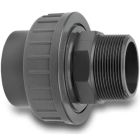 VDL 1/2" x 20mm PVC-U 16 Bar Male Thread Union Adaptor