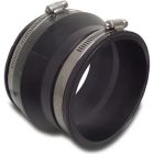 Bosta 110mm x 90mm PVC Elastomer Flexible Reducer Clamp Socket