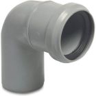 Bosta 40mm PP 87° Drainage Bend With Ring Seal