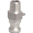 2 1/2" Male Camlock x Male Thread Type F 10 Bar Aluminium Camlock Coupler