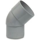 Bosta 70mm PVC-U 45° RWA Elbow With Glue Socket x Insert (In Pipe) Connection
