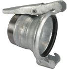 100mm Female Part Italian x 4" Male Thread Type Italian Galvanised Steel Coupler Adaptor