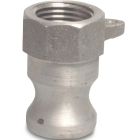 1 1/4" Male Camlock x Female Thread Type A 16 Bar Aluminium Camlock Coupler