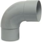 Bosta 60mm PVC-U 87° RWA Elbow With Glue Socket x Insert (In Pipe) Connection
