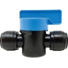 12mm Push In 20 Bar POM WRAS Aquaspeed Ball Valve