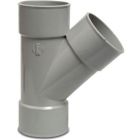 Bosta 50mm PVC-U 45° Drainage T-Piece KOMO Glue Socket