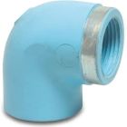 Bosta 20mm x 1/2" PVR 12.5 Bar 90° Elbow Reinforced Glue Socket