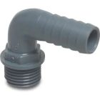 Bosta 3/4" x 20mm PP 6 Bar Male Threaded 90° Hose Tail Elbow