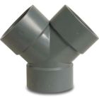 Bosta 63mm ABS 10 Bar Y-Piece Glue Socket