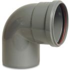 Bosta 110mm PVC-U SN4 87° Short Drainage Bend KOMO/BENOR With Ring Seal