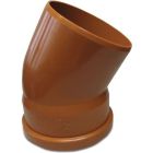 Bosta 110mm PVC-U SN4 30° Drainage Bend With Ring Seal