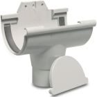 Bosta 170mm x 100mm PVC-U Universal End Piece With Ring Seal And In Pipe Insert
