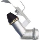 120mm Male Part Italian Galvanised Steel Exact Distributor