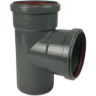 Bosta 110mm PVC-U SN4 87° Drainage T-Piece KOMO/BENOR With Ring Seal