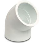Profec 1 1/2" PVC-U 45° Elbow 16 BAr Imperial Glue Socket