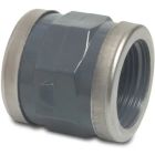 VDL 2 1/2" PVC-U 10 Bar Female Thread Adaptor Socket With Reinforced Stainless Steel Ring