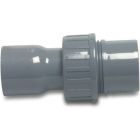 Profec 32mm Glue Socket x 32/40mm Glue Socket/Spigot PVC-U 16 Bar Tubing Union Coupler