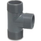VDL 1 1/4" PVC-U 10 Bar Male Thread 90° T-Piece