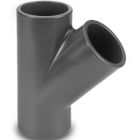 VDL 90mm PVC-U 45° T-Piece 10 Bar Glue Socket