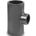 VDL 50mm x 40mm x 50mm PVC-U 90° T-Piece 10 Bar Glue Socket