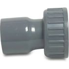 Van De Lande 40mm x 1 1/2" PVC-U 2/3 Union Coupler 16 Bar Female Threaded Nut Glue Socket