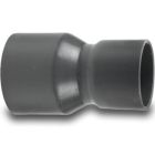VDL 200mm x 125mm PVC-U Reducer Socket 6 Bar Tubing Glue Socket