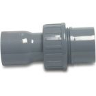 VDL 75mm x 75/90mm PVC-U Union Coupler 6 Bar Glue Socket
