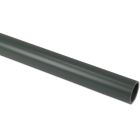 Pressure pipe PVC-U 50 mm x 2,4 mm plain 10bar grey 2m