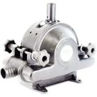 Patay DD120 Double Nitrile Diaphragm Manual Pump with Locking Nut Access - Aluminium