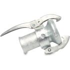 50mm Female Perrot x 37mm Perrot Socket Galvanised Steel Quick Coupler Adaptor For PE Pipe