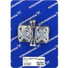 Grundfos Coupling Kit for CRN 1S/1 (stages 1-15), CRN 3 (stages 1-5), CRN 5 (stage 2), CRNE 1 (stages 1-6), CRNE 3 (stages 2-4), CRNE 5 (stage 2), SPK 1 (stages 11-23), SPK 2 (stages 8-15) and SPK 4 (stages 1-8)