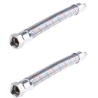 1" Flexible Hose Set - 600mm length - Male & Female Connection