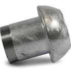50mm Male Perrot x 2" Male Thread Perrot Galvanized Steel Quick Coupler Adaptor