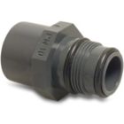 VDL 32/40mm x 32mm PVC-U Swing Union Adaptor 10 Bar Push In Glue Socket