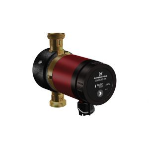 Grundfos UP 15-14 BXA PM GB (140) Brass Comfort Hot Water Circulator Pump with Auto Adapt 240V