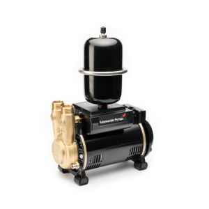 Salamander CT Force 30SU 3.0 Bar Brass Universal Single Negative Head Shower Pump with Noise Vibration Reduction Technology