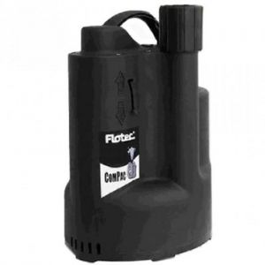 Flotec Compac 150 Submersible Water Drainage Pump With Integrated Float 110v