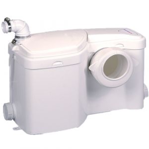Saniflo Sanipump Ensuite Domestic Sanitary System for Toilet, Sink, Shower and Bidet 240V