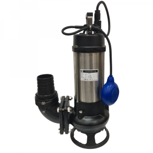 JS-1500 SK AUTO - 3" Submersible Sewage Pump With Cutter Impeller 240v