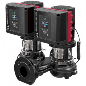 TPE3 D 50-150-S A F A BQQE 0.75kW Single Stage Twin Head Variable Speed In Line With DP+T Sensor 415v